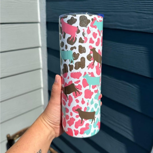 Other - Cow 20oz tumbler